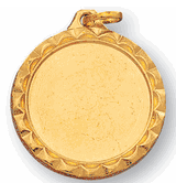 1 1/4" Gold Insert Medals (M109)
