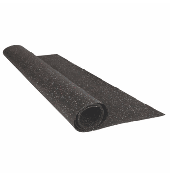 1/16" Recycled Rubber Roll, 4'W x 8'L, Confetti - Click to enlarge