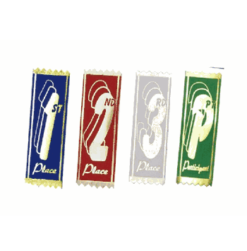 1-5/8" x 5" Economy Ribbons (Pinked Top) - Click to enlarge