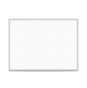 1"x1" Grid Whiteboard, 2'H x 3'W - Click to enlarge