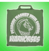 12" Square 1" Thick Vinyl Bleacher Seat Cushions