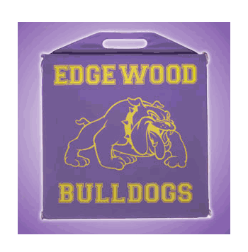 14" Square 2" Thick Vinyl Cushion - Click to enlarge