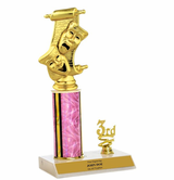 1st Place Drama Trophy with Place Trim (1st, 2nd, or 3rd)