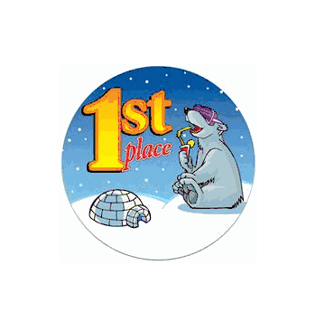 1st Place Motivational Stickers - Click to enlarge