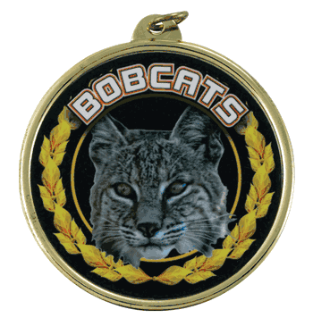 2 1/4" Bobcats Medal - TM Series - Click to enlarge