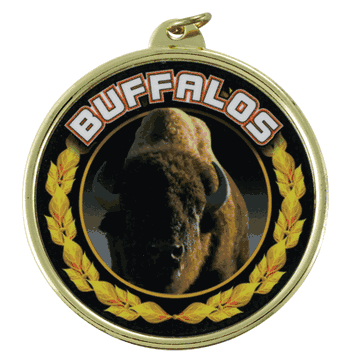 2 1/4" Buffalo Medal - TM Series - Click to enlarge