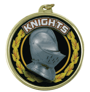 2 1/4" Knights Medal - TM Series - Click to enlarge