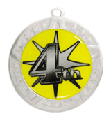 2 3/4" Medal: 4th Place
