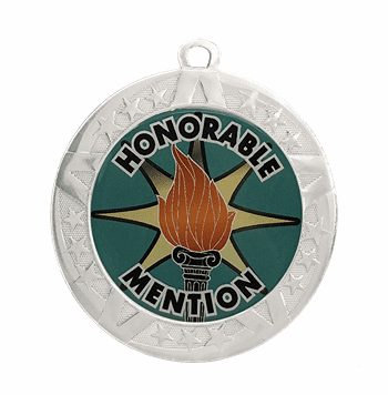 Honorable Mention Award Medal - 2 3/4" - Click to enlarge