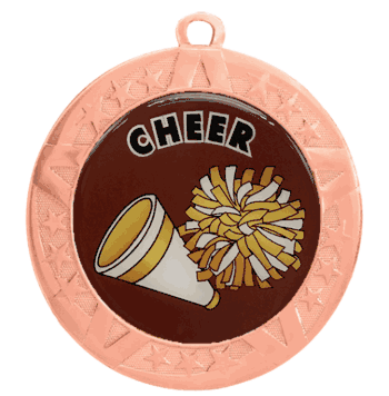 2 3/4" T-Series Medal with Bronze Frame: 2 3/4" Medal with Bronze Frame - Click to enlarge