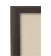 2 Door Fabric Bulletin Board with Frame, 48"H x 60"W, Red - 4