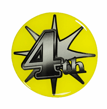 4th Place - 2" Epoxy Insert - Click to enlarge