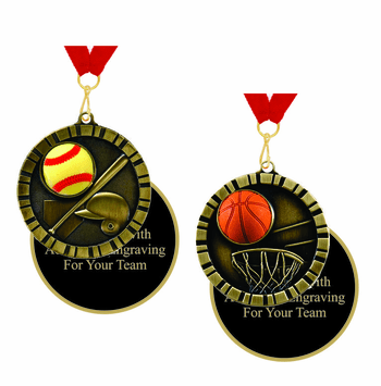 3D Medals - Sports and Academic - Click to enlarge