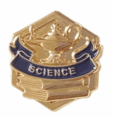 3D Series Lapel Pins - Science