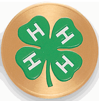 4 H Club Litho Medal Insert - Click to enlarge