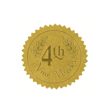 4th Nine Weeks Seals - Click to enlarge