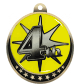 4th Place Insert Medal