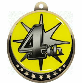 4th Place Insert Medal - Click to enlarge