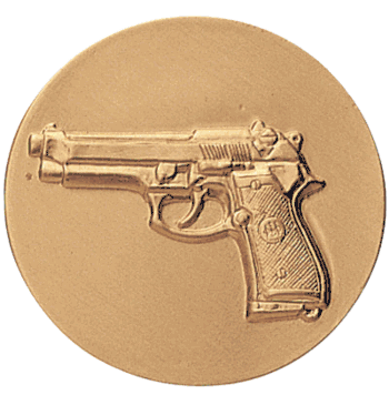 9m Beretta Litho Medal Insert - Click to enlarge