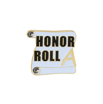 A Honor Roll Pin - Click to enlarge