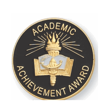 Academic Achievement Pin (BR Series) - Click to enlarge