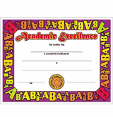 Academic Excellence Certificate