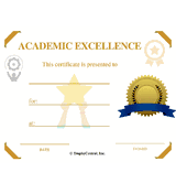 Academic Excellence Free Template