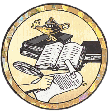 Academic Mylar Decal Medal Insert - Click to enlarge