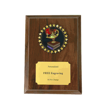 Academic Plaque - Click to enlarge