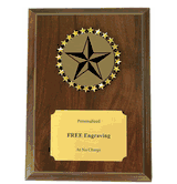 Academic Star Holographic Decal Plaque