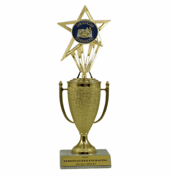 Academic Trophy - Cup & Insert - Click to enlarge