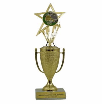 Achievement Cup & Insert Trophy - Basketball - Click to enlarge