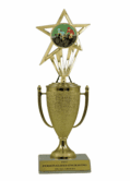 Achievement Cup & Insert Trophy - Biking / Cycling