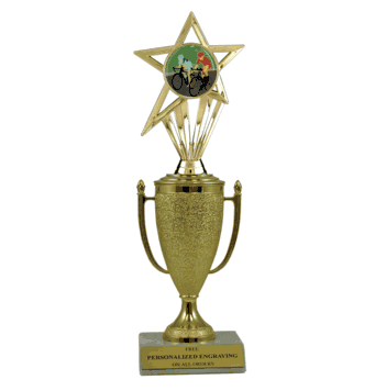 Achievement Cup & Insert Trophy - Biking / Cycling - Click to enlarge