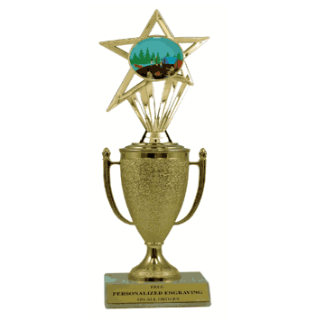 Achievement Cup & Insert Trophy - Camp (Camping) - Click to enlarge