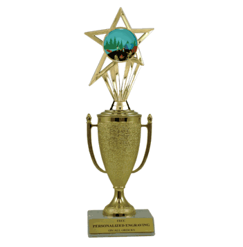 Achievement Cup & Insert Trophy - Camp (Camping) - Click to enlarge