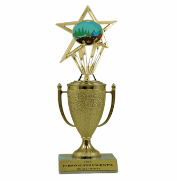 Camp (Camping) Trophy - Cup & Insert - Click to enlarge