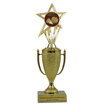 Achievement Cup & Insert Trophy - Cheerleading - Click to enlarge