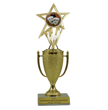 Cup & Insert Drama Trophy - Click to enlarge