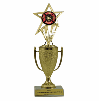 Fire Department Trophy - Cup & Insert - Click to enlarge