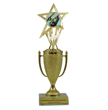 Achievement Cup & Insert Trophy - Fishing - Click to enlarge