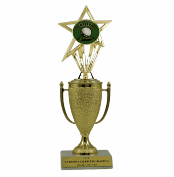 Golf Trophy - Cup & Insert - Click to enlarge