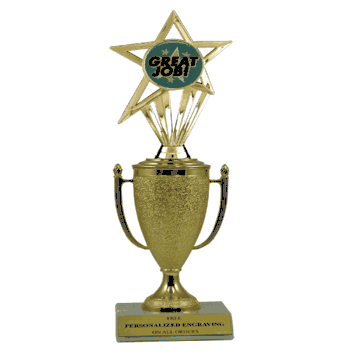 Achievement Cup & Insert Trophy - Great Job - Click to enlarge