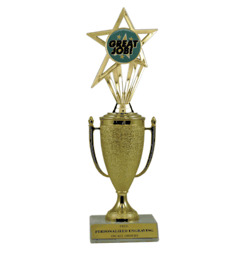 Achievement Cup & Insert Trophy - Great Job - Click to enlarge