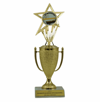 Gymnastics Trophy - Cup & Insert - Click to enlarge