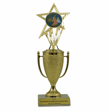 Science Trophy - Cup & Insert - Click to enlarge