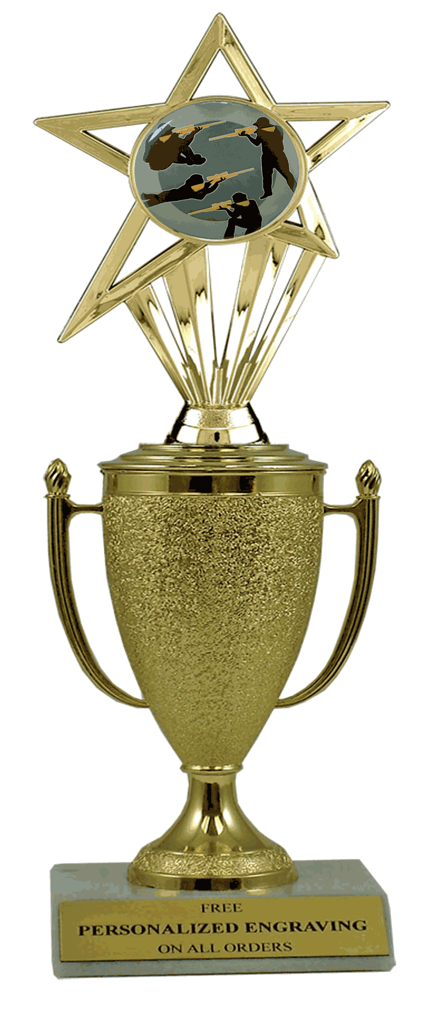 Achievement Cup Trophy 4 Rifle Positions