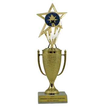 Achievement Cup & Insert Trophy - Torch - Click to enlarge