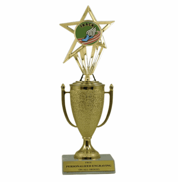 Track Trophy - Cup & Insert - Click to enlarge