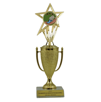 Achievement Cup & Insert Trophy - Track - Click to enlarge